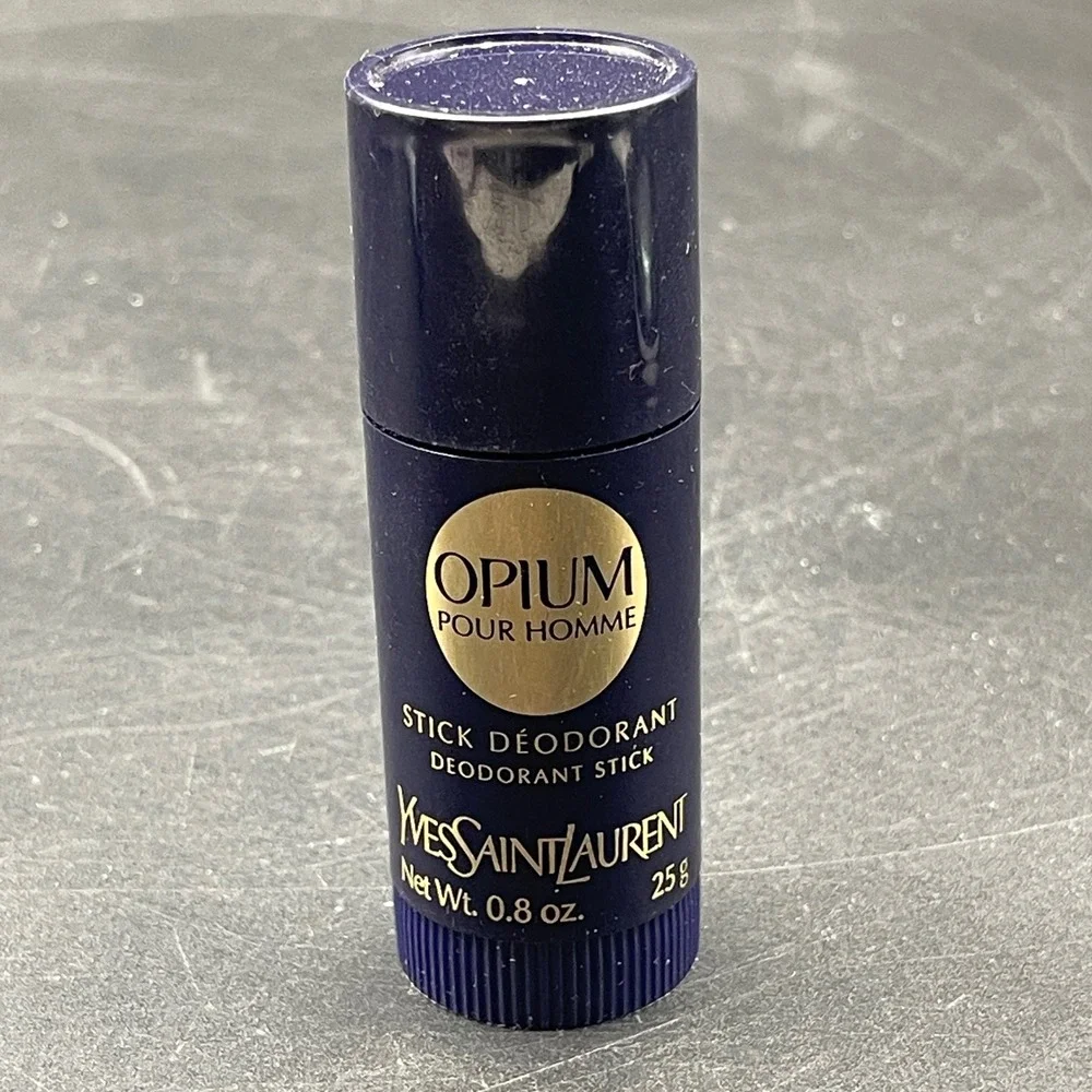 Yves Saint Laurent Opium Pour Homme Deodorant Stick 0.8 oz 25g Alcohol Free Mens